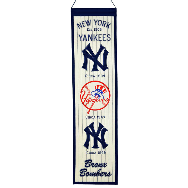 NEW YORK YANKEES Heritage Banner