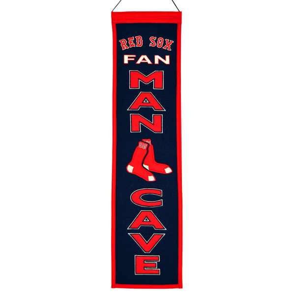 BOSTON RED SOX Man Cave Banner