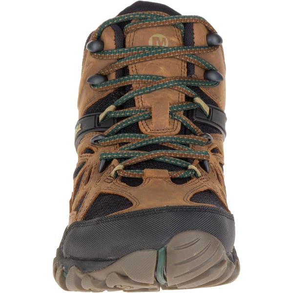 MERRELL Men's All Out Blaze Ventilator Mid Waterproof Hiking Shoes, Merrell Tan