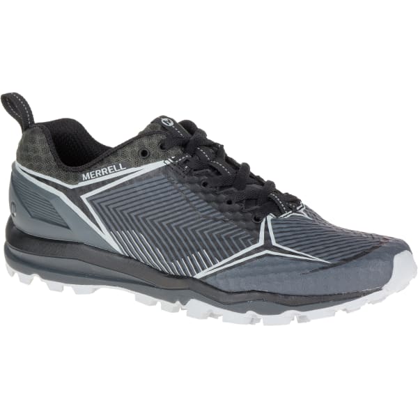 MERRELL Men's All Out Crush Shield Waterproof Running Shoe, Black/Granite