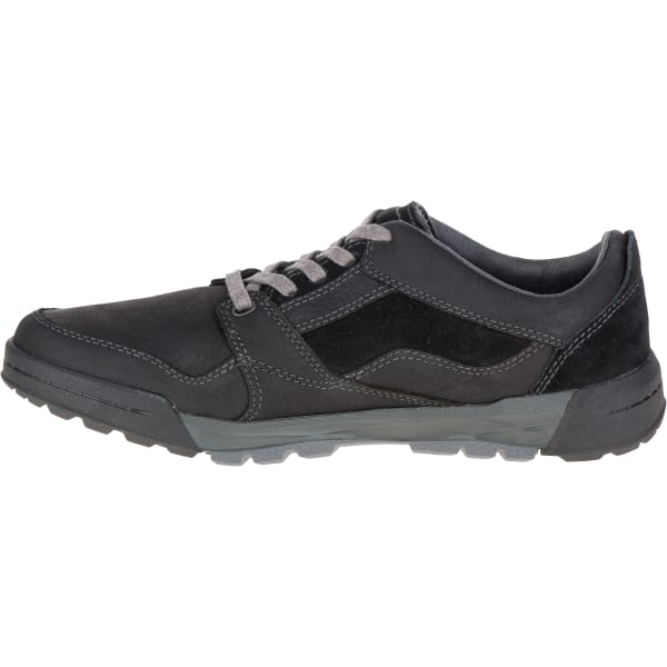 MERRELL Men's Berner Lace Up Sneaker, Black