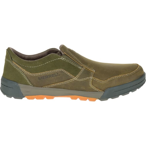 MERRELL Men's Berner Moc, Dusty Olive