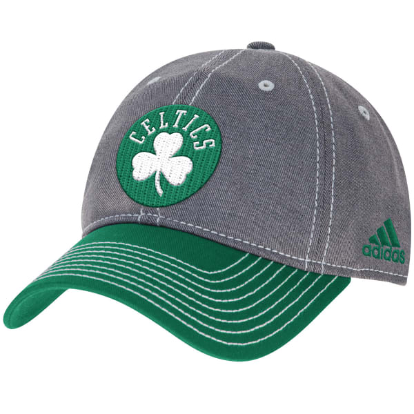 ADIDAS BOSTON CELTICS Men's Two-Tone Adjustable Hat