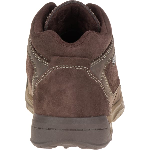 MERRELL Men's Berner Mid Waterproof Sneaker, Espresso