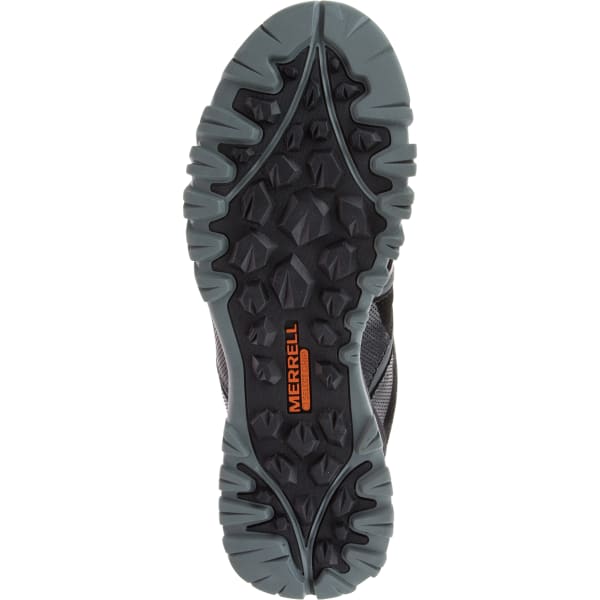 MERRELL Men's Capra Bolt Leather Waterproof Hiking Shoes, Black