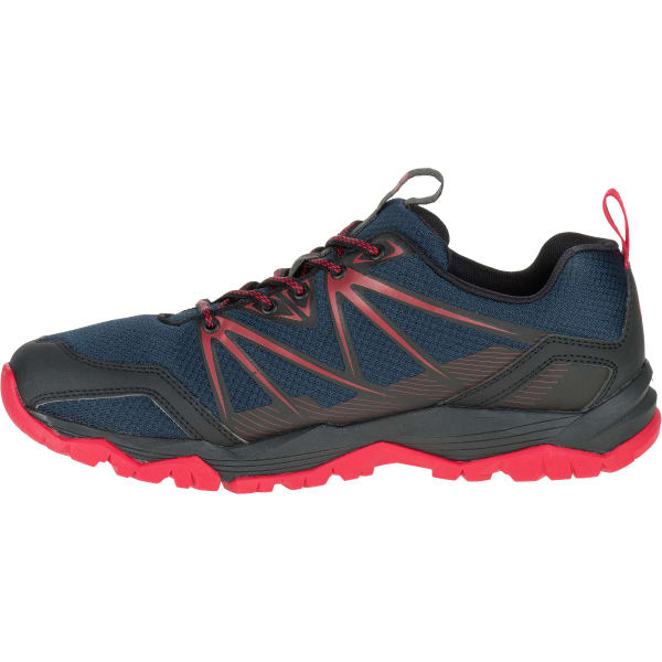 MERRELL Men's Capra Rise Hiking Shoes, Navy