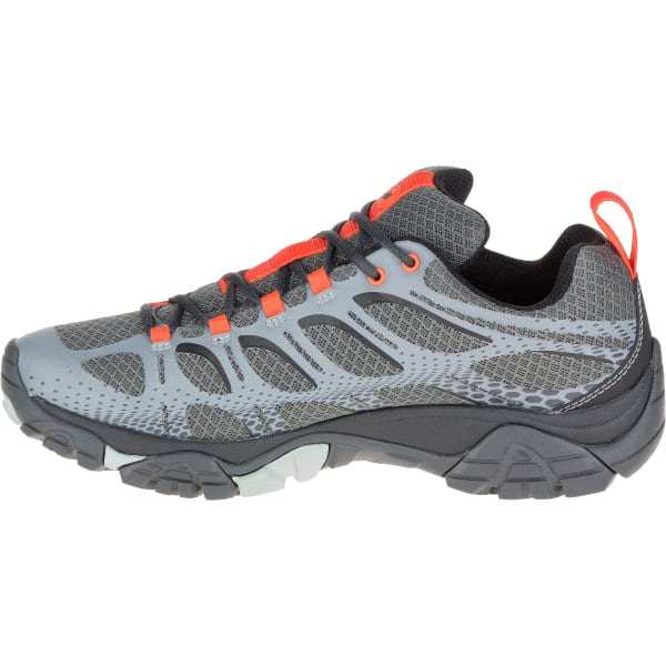 MERRELL Men's Moab Edge Waterproof Sneaker, Grey