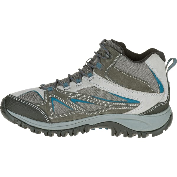 MERRELL Men's Phoenix Bluff Mid Waterproof Hiking Boot, Grey, Wide