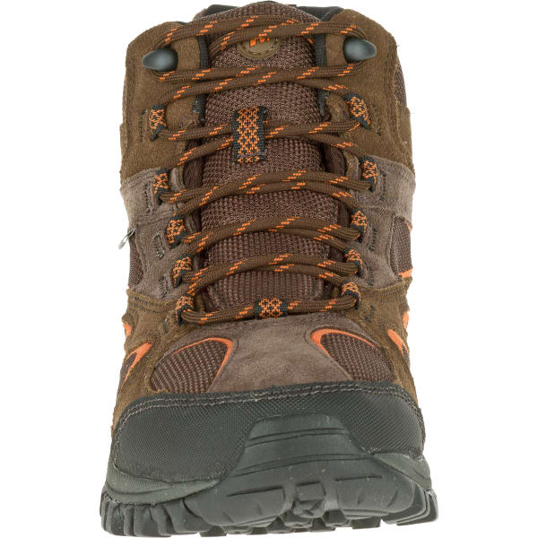 MERRELL Men's Phoenix Bluff Mid Waterproof Hiking Boot, Dark Brown