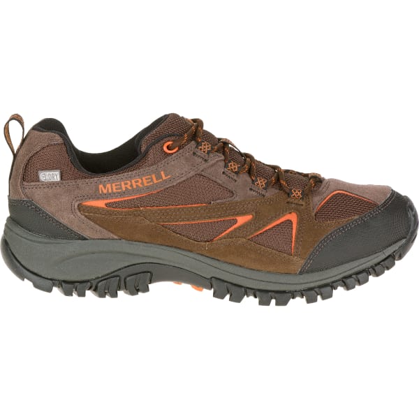 MERRELL Men's Phoenix Bluff Waterproof Hiking Shoe, Dark Brown, Wide