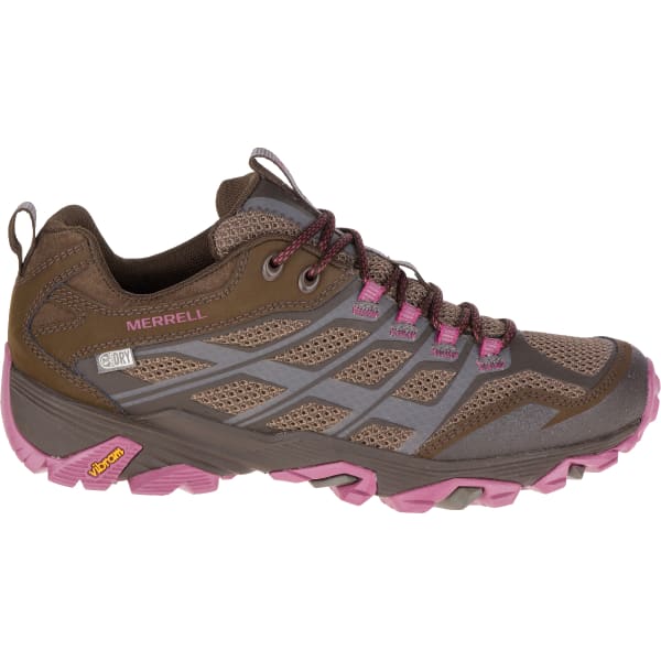 MERRELL Women's Moab FST Waterproof Shoe, Boulder