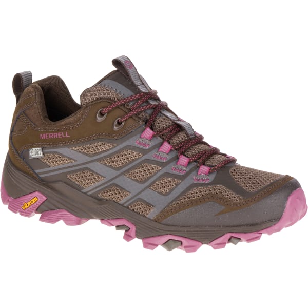 MERRELL Women's Moab FST Waterproof Shoe, Boulder