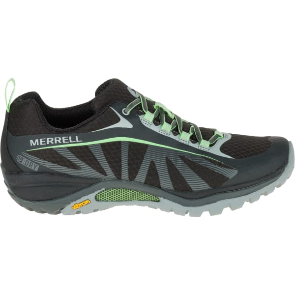 MERRELL Women's Siren Edge Waterproof Sneaker, Black/Paradise