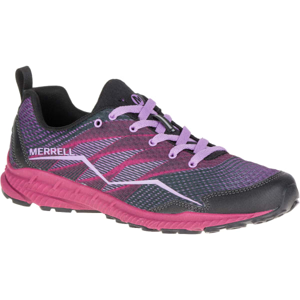 MERRELL Women's Trail Crusher Trail Running Shoes, Pink/Black