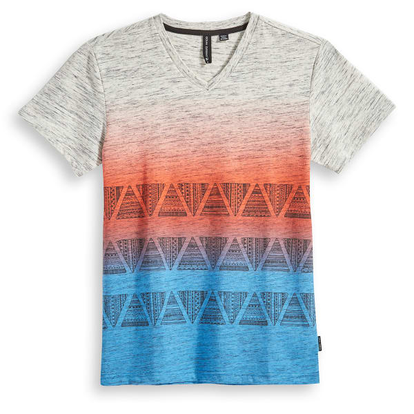 OCEAN CURRENT Boys' Sunrise Ombre Aztec V-Neck Tee