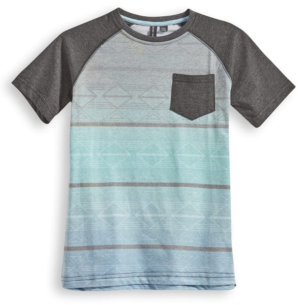 OCEAN CURRENT Guys' Decoder Aztec Pocket Tee