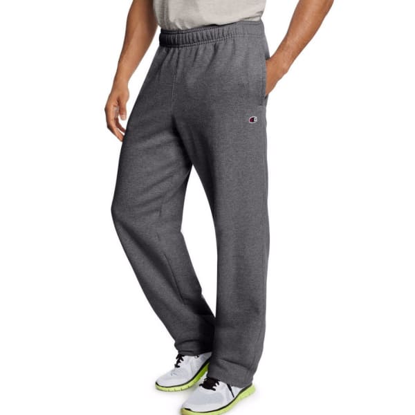 CHAMPION Men's Powerblend Fleece Open Bottom Pants - Bob’s Stores