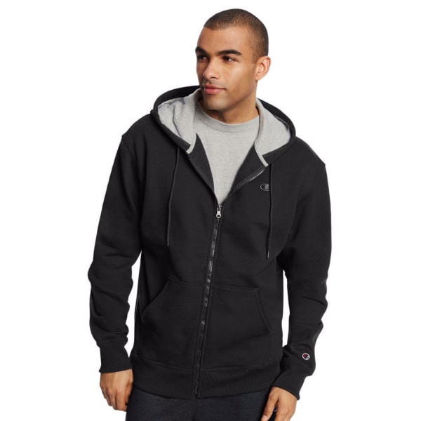 CHAMPION Men's Powerblend Fleece Full-Zip Hoodie