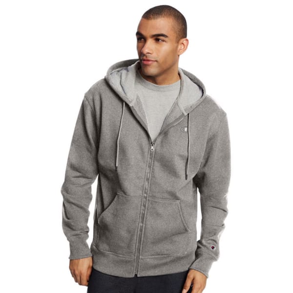 CHAMPION Men's Powerblend Fleece Full-Zip Hoodie