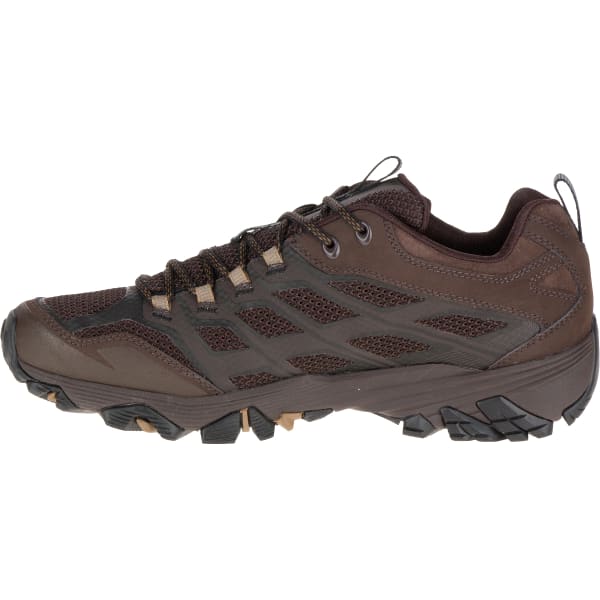 MERRELL Men's Moab FST Waterproof Wide Sneaker, Brown