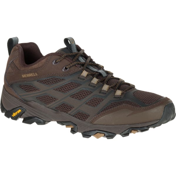 MERRELL Men's Moab FST Wide Sneaker, Brown