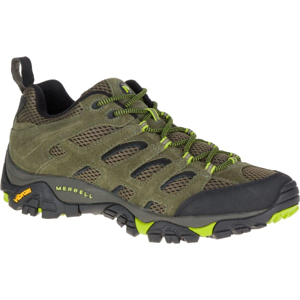 MERRELL Men's Moab Ventilator Hiking Shoe, Dusty Olive/Black