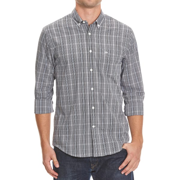 DOCKERS Men's Comfort Plaid Woven Shirt