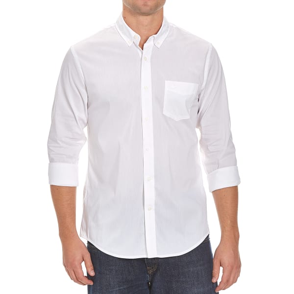 DOCKERS Men's Comfort Solid Woven Shirt