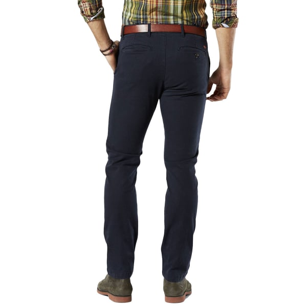 DOCKERS Men's Slim Tapered Fit Washed Khaki Pants