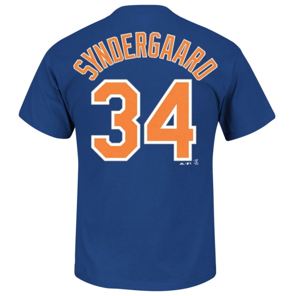 NEW YORK METS Men's Syndergaard #34 Home Short-Sleeve Tee