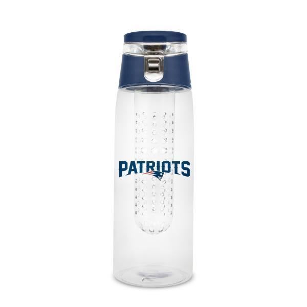 NEW ENGLAND PATRIOTS 20 oz. Plastic Infuser Water Bottle