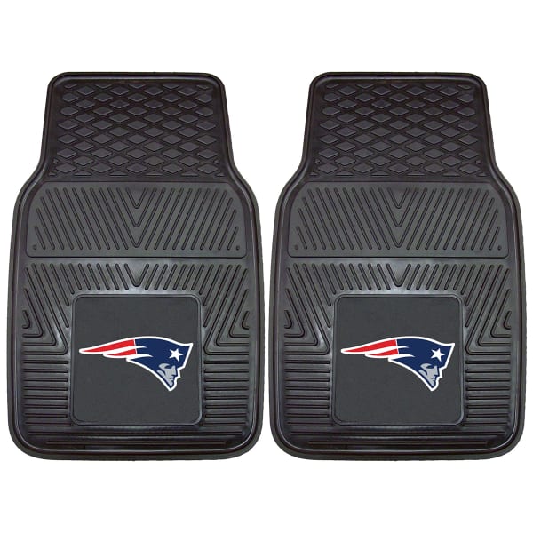 NEW ENGLAND PATRIOTS Vinyl Car Mats, 2 Pack