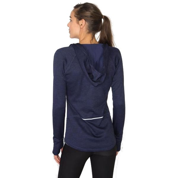 RBX Women's Space-Dye Brushed Back Hooded Jacket