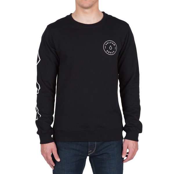 VOLCOM Guys' Vidette Crew Long-Sleeve Sweatshirt