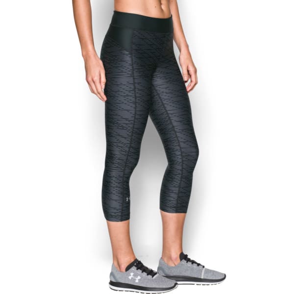 UNDER ARMOUR Women's HeatGear Armour Printed Capris