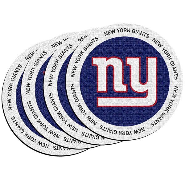 NEW YORK GIANTS ROH Coasters, 4 Pack