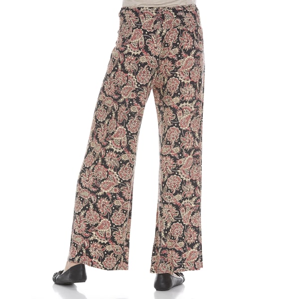 TAYLOR & SAGE Juniors' Printed Knit Palazzo Pants