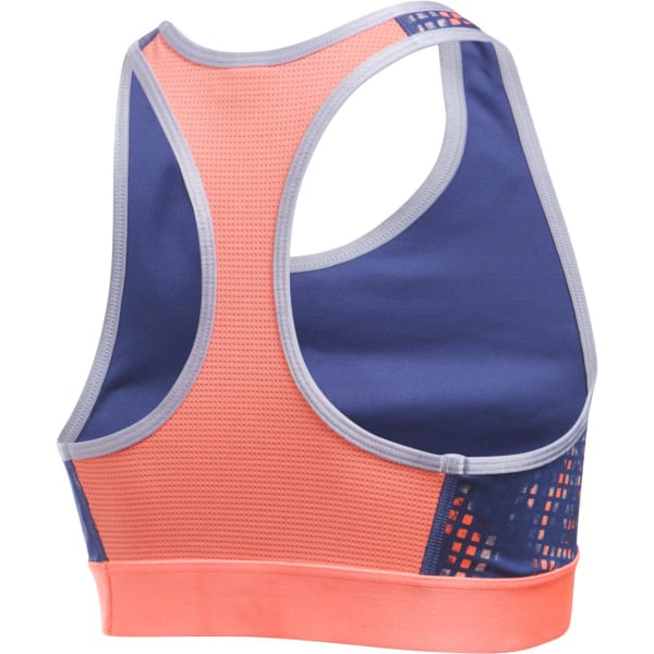 UNDER ARMOUR Girls' HeatGear Armour Printed Sports Bra Top