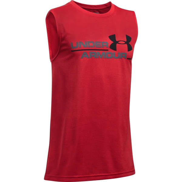 UNDER ARMOUR Boys' UA Duo Logo Tank