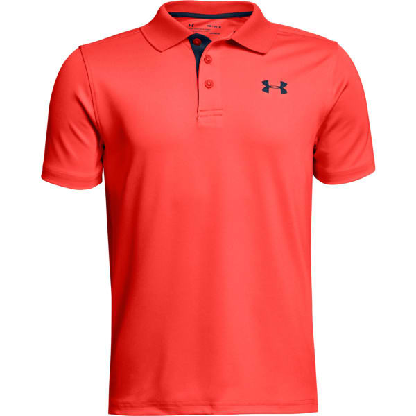 UNDER ARMOUR Boys' Performance Polo Short-Sleeve Shirt