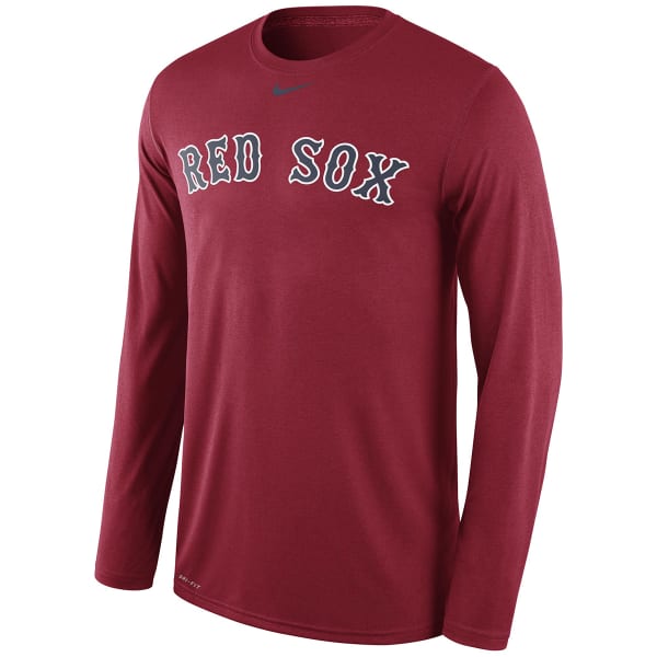 NIKE Men's Boston Red Sox Legend Long-Sleeve Tee