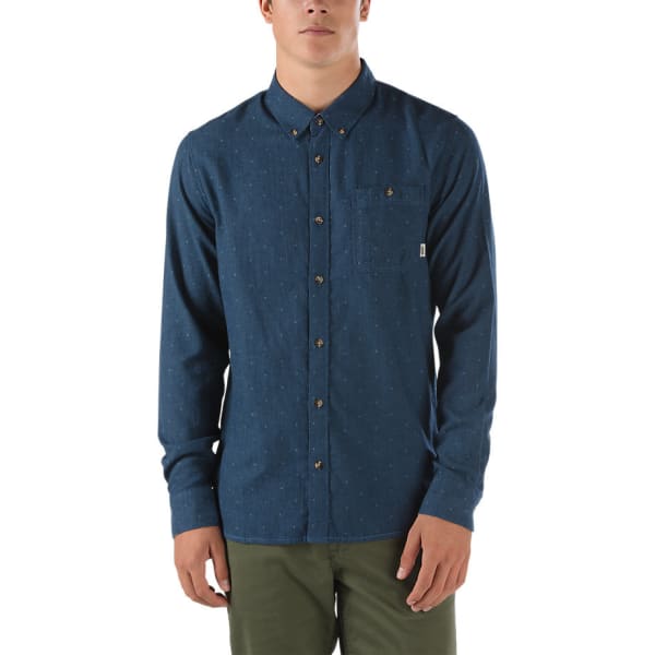 VANS Guys' Gisler Long-Sleeve Shirt