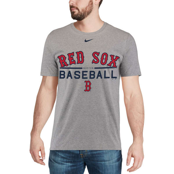 NIKE Men's Boston Red Sox Practice Short-Sleeve Tee