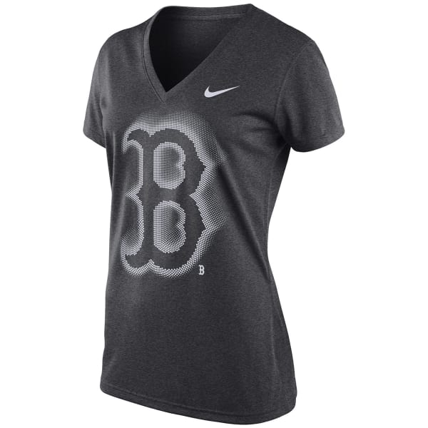 NIKE Women's Boston Red Sox Dri-FIT Legend V-Neck Tee