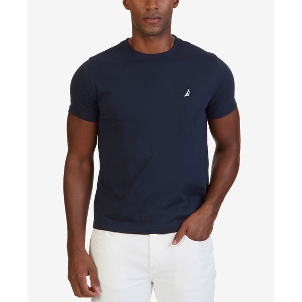 NAUTICA Men's Solid Short Sleeve Crewneck Tee