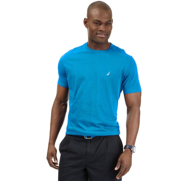 NAUTICA Men's Solid Short Sleeve Crewneck Tee