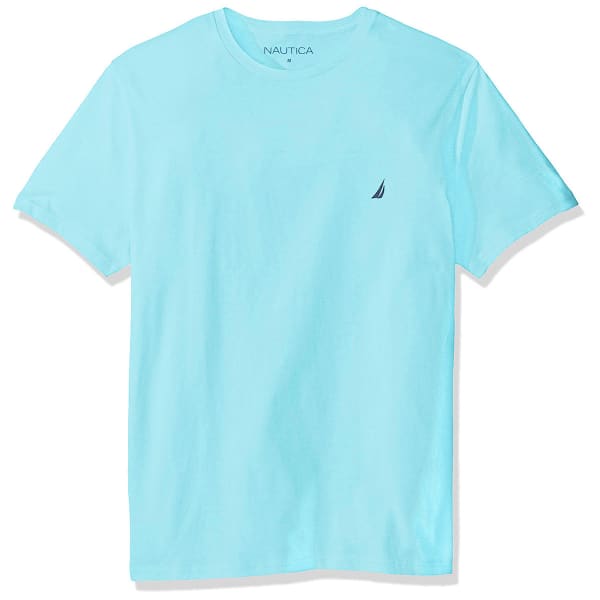 NAUTICA Men's Solid Short Sleeve Crewneck Tee