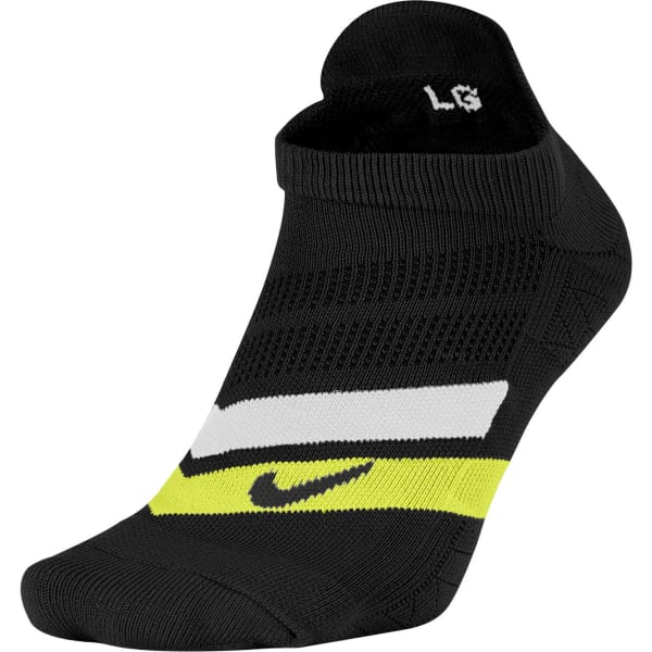 NIKE Men's Dri-Fit Performance Cushion No-Show Running Socks