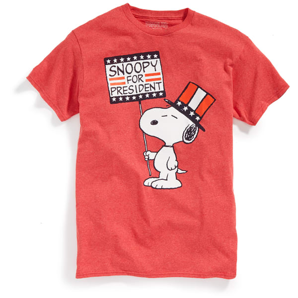 HYBRID Guys' President Snoopy Short-Sleeve Tee