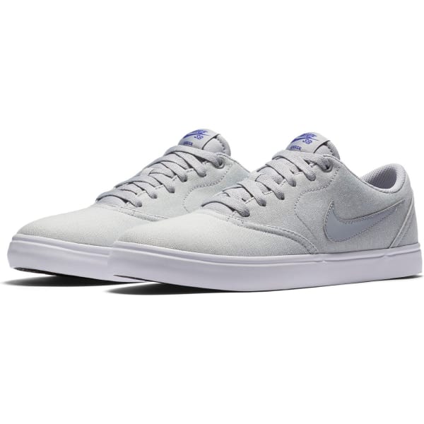 Nike Sb Mens Check Solarsoft Canvas Premium Skate Shoes Bobs Stores